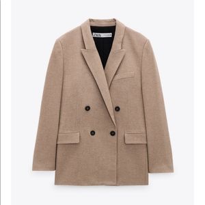 BNWT Zara Wool Blend Blazer